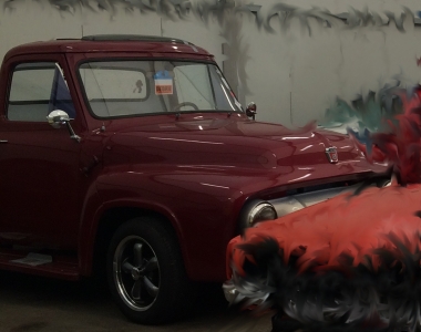 Ford Pickup – Himmel & Teppich Ford Pickup – Himmel & Teppich
